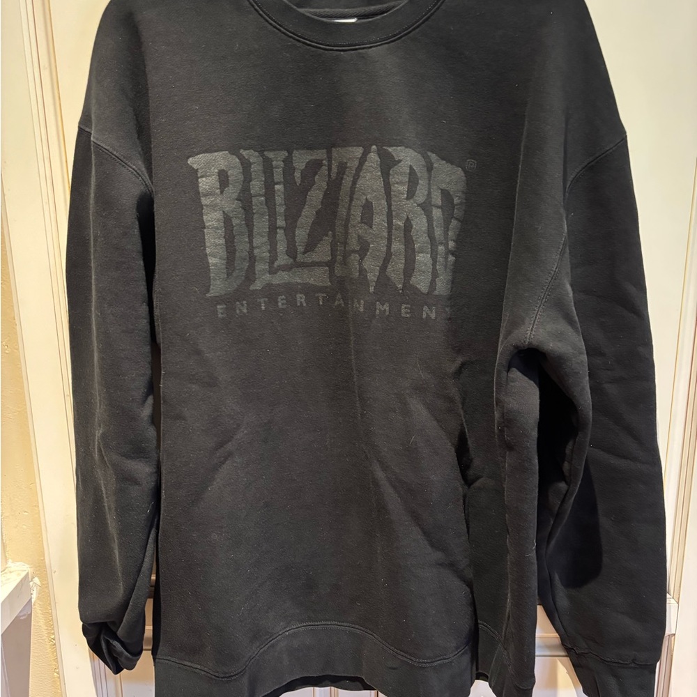 Blizzard Entertainment Black Sweatshirt Size XL